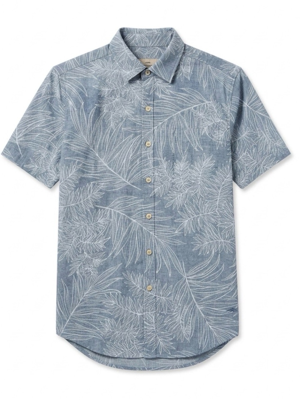 NWT Tommy Bahama Men's Leaf Blue 100% Cotton Size Small